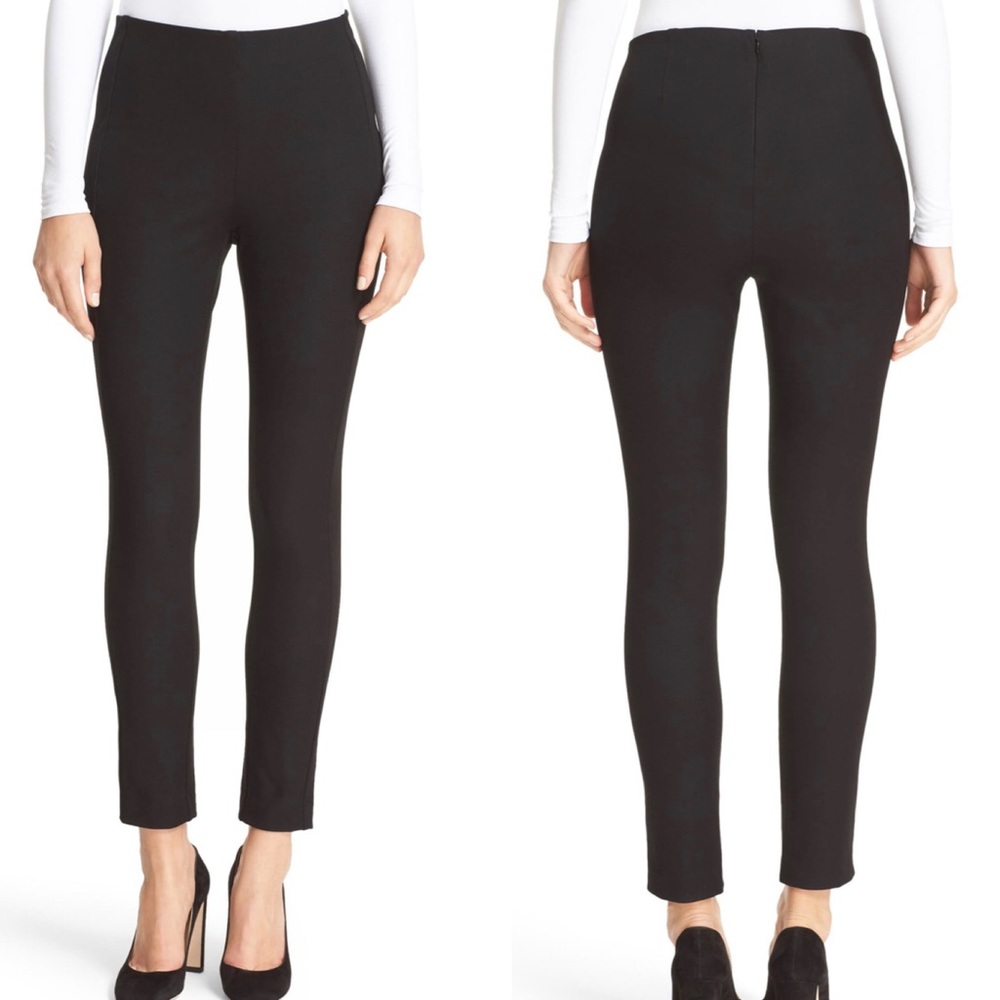 THEORY Navalane Jetty Stretch Skinny Blk Pant 8